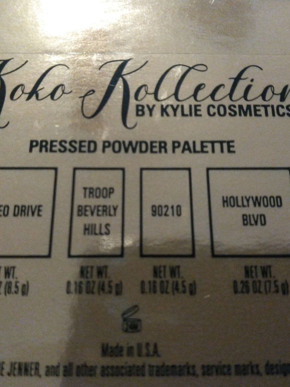 Koko Kollection Pressed Powder Palette by Kylie Cosmetics - NEW - Picture 11 of 11